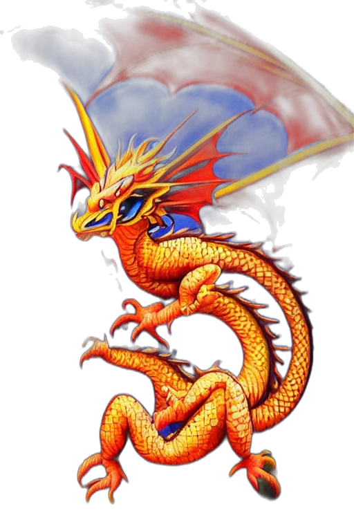 dragon, staff, fantasy art, pixel art, concept art, photorealistic, beautiful, baby transparent PNG cut-out