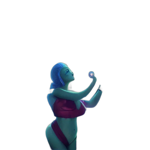 robot, staff, creature, dress transparent PNG cut-out