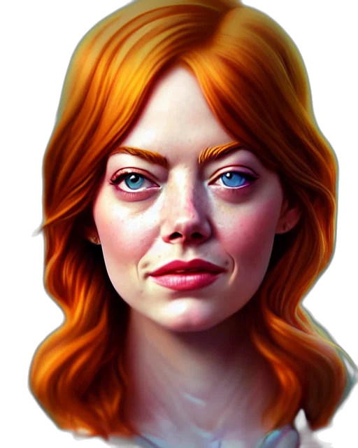face, photorealistic, fantasy art, concept art transparent PNG cut-out