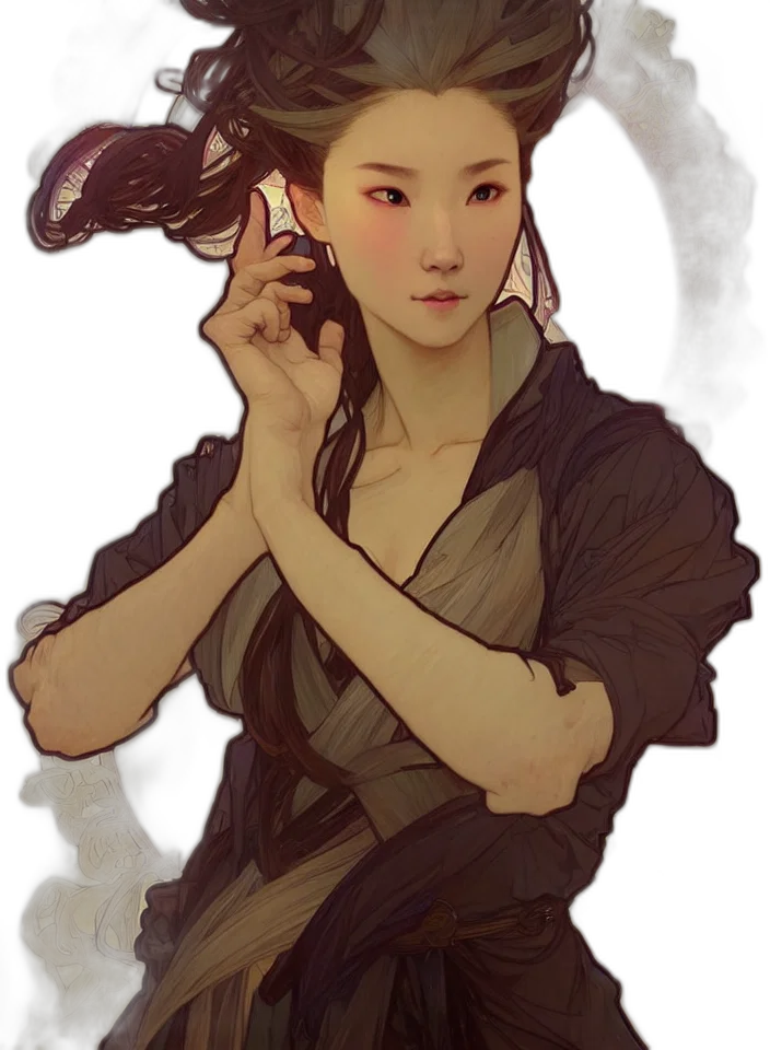 dragon, staff, mask, face, fantasy art, concept art, photorealistic, pixel art transparent PNG cut-out