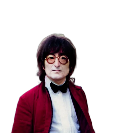 jacket, staff, face, hair, cartoon, photorealistic, red, photoshoot transparent PNG cut-out