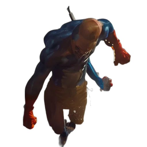 weapon, creature, staff, mask transparent PNG cut-out