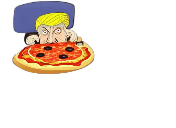 food, cartoon, pixel art, concept art transparent PNG cut-out