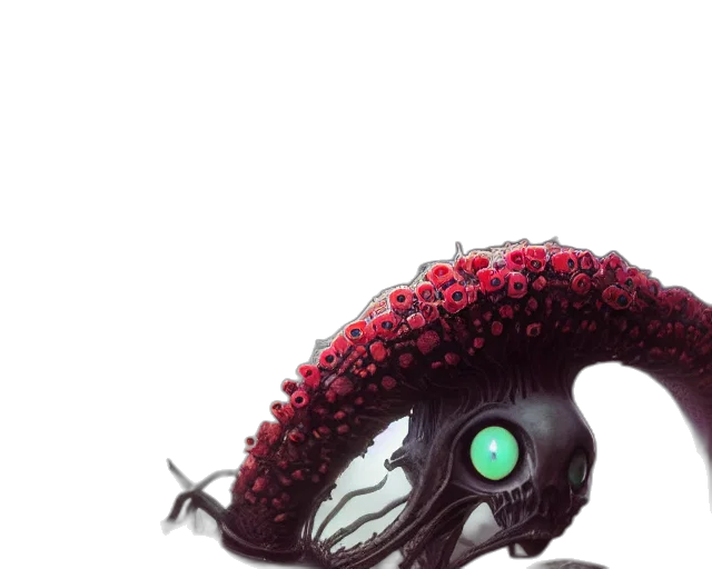 creature, dragon, hat, mask transparent PNG cut-out