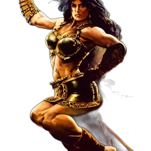 fantasy art, comic book art, concept art, photorealistic transparent PNG cut-out