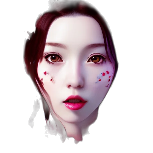 face, mask, robot, creature transparent PNG cut-out