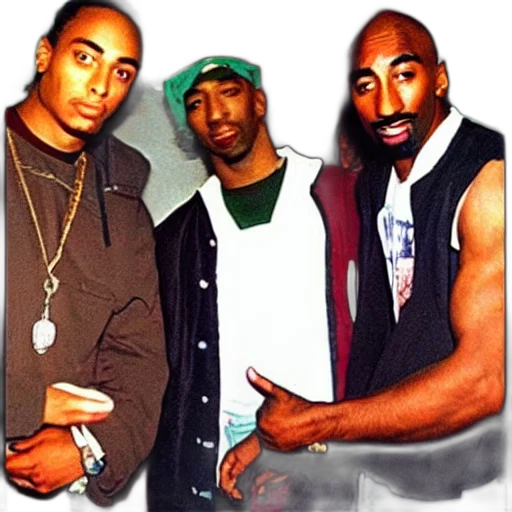 sir, isaac, newton, tupac, shakur, chillin, club, good transparent PNG cut-out