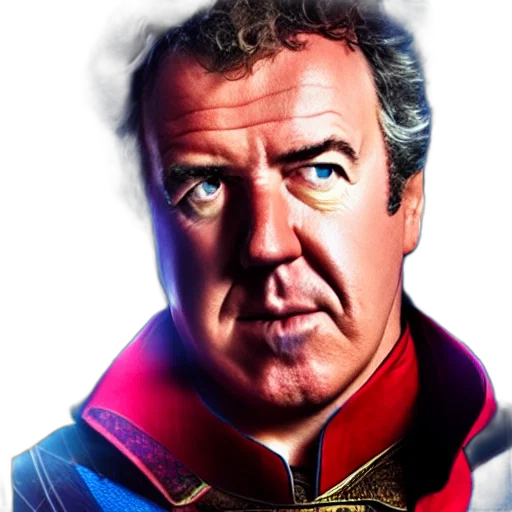 face, staff, jacket, comic book art transparent PNG cut-out