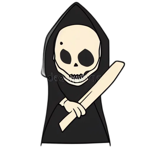 staff, jacket, weapon, mask transparent PNG cut-out