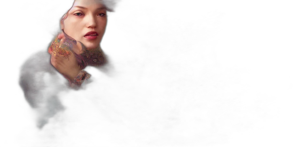 jewelry, face, photorealistic, concept art transparent PNG cut-out