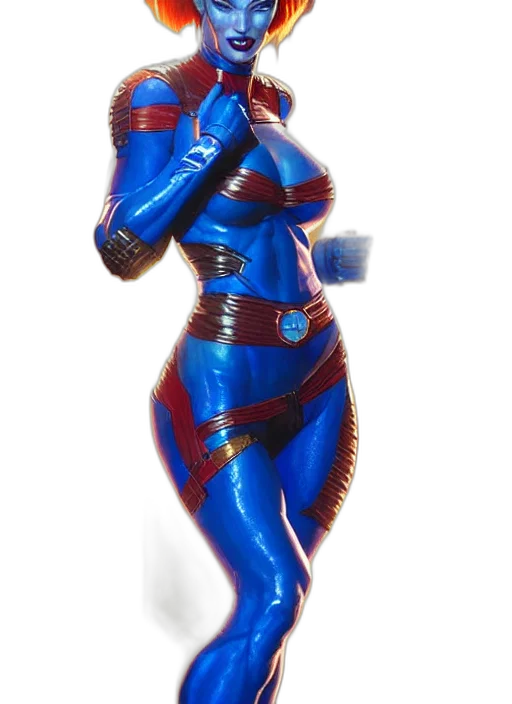 mask, staff, dress, jewelry, 3d render, concept art, comic book art, fantasy art transparent PNG cut-out