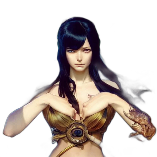 jewelry, fantasy art, concept art, comic book art transparent PNG cut-out