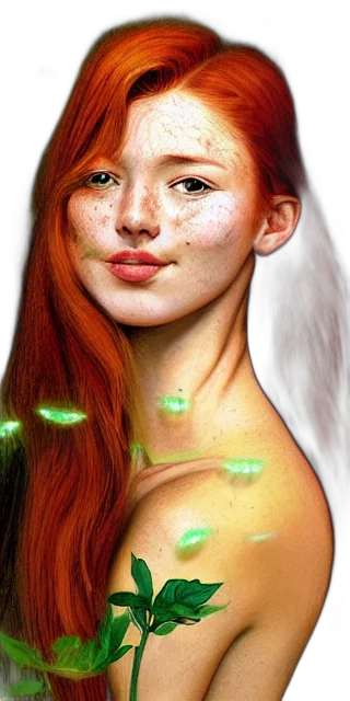 face, jewelry, hair, creature, photorealistic, fantasy art, concept art, comic book art transparent PNG cut-out