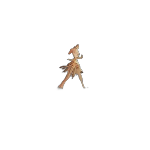 creature, staff, animal, hair, pixel art, 3d render, concept art, fantasy art transparent PNG cut-out