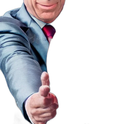 staff, jacket, face, weapon, 3d render, photorealistic, saul, goodman transparent PNG cut-out