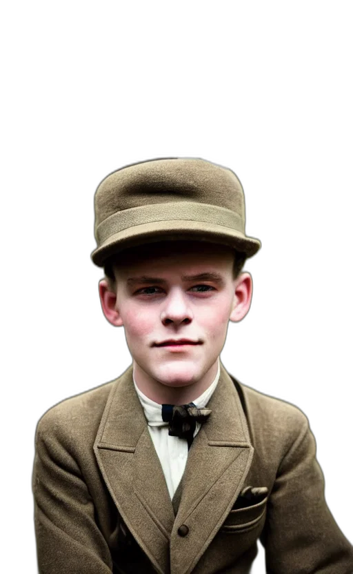 hat, staff, face, jacket, photorealistic, kodak, portra, highly transparent PNG cut-out