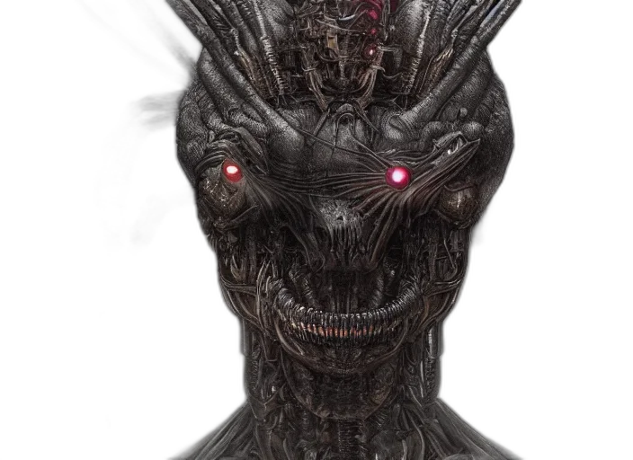 mask, face, creature, robot transparent PNG cut-out