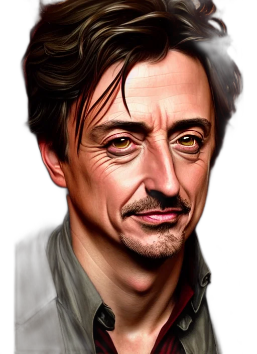 face, photorealistic, concept art, cartoon transparent PNG cut-out