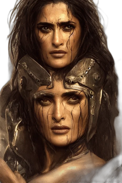 face, mask, fantasy art, concept art transparent PNG cut-out