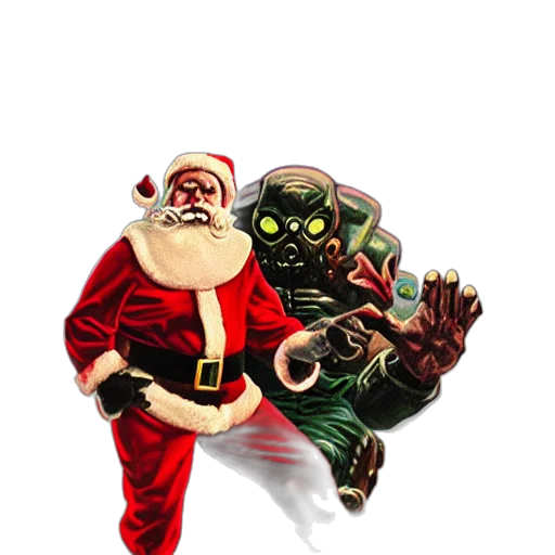 concept art, comic book art, doom, cover, santa, jimmy, presler transparent PNG cut-out