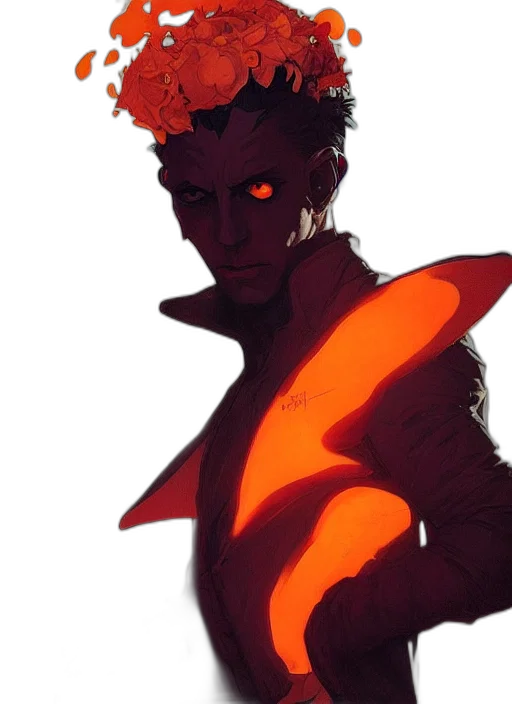 staff, creature, mask, crown transparent PNG cut-out