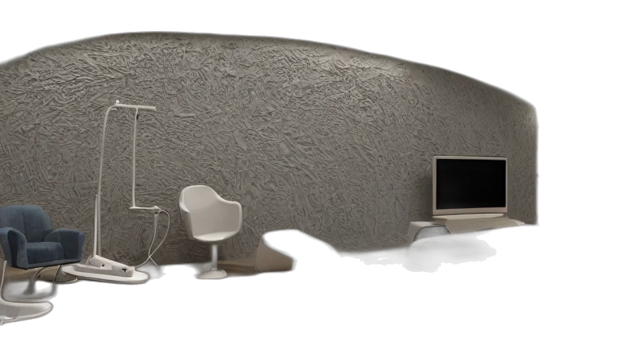furniture, umbrella, jewelry, sword, 3d render, concept art, earth tones, low transparent PNG cut-out