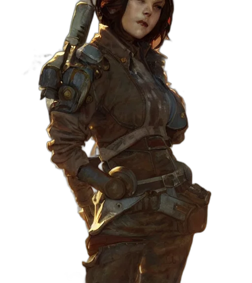 weapon, staff, jacket, sword transparent PNG cut-out
