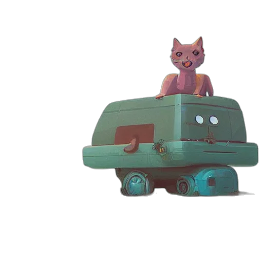 car, robot, animal, furniture, concept art, 3d render, fantasy art, pixel art transparent PNG cut-out