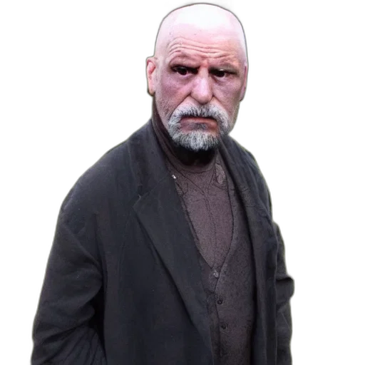 jacket, mask, face, staff transparent PNG cut-out
