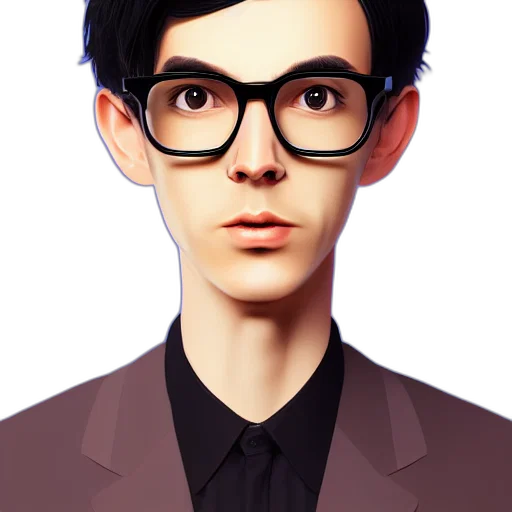 face, cartoon, photorealistic, fantasy art transparent PNG cut-out