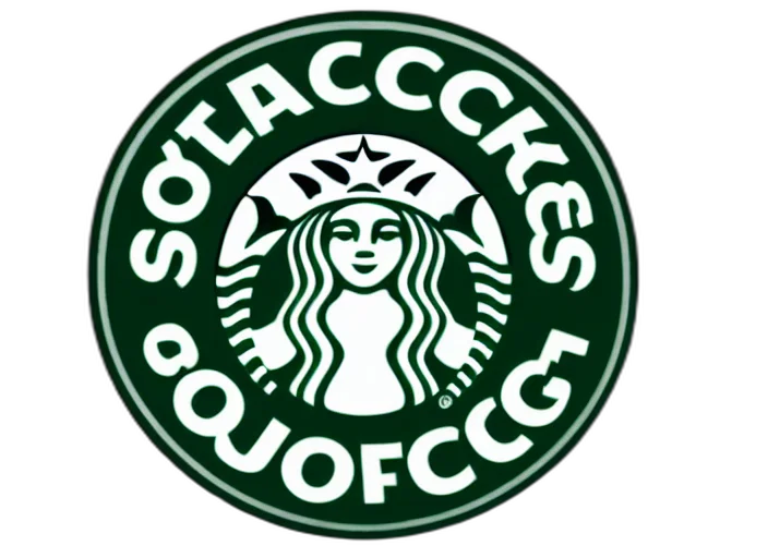 vaporwave, 3d render, concept art, outer space, green, starbuck, logo, disgusting transparent PNG cut-out