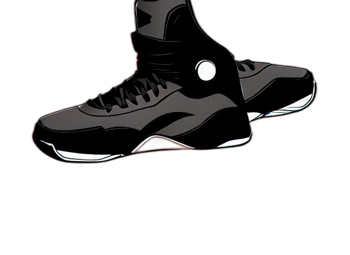 shoes, cartoon, 3d render, concept art transparent PNG cut-out
