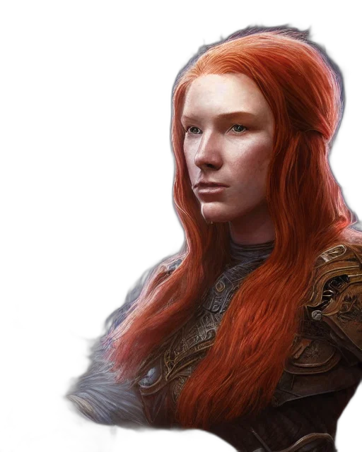 face, dragon, hair, crown transparent PNG cut-out