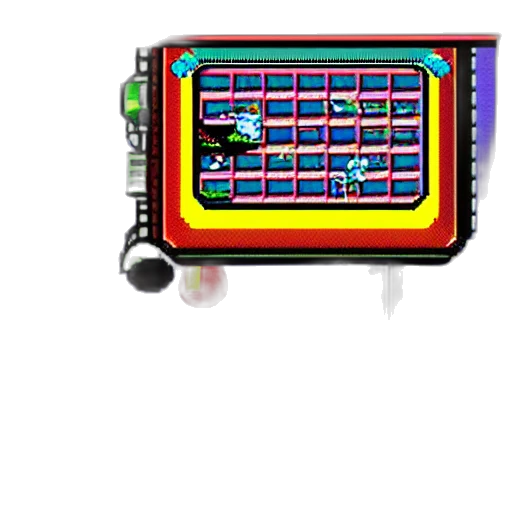 robot, weapon, staff, car, pixel art, 3d render, concept art, vaporwave transparent PNG cut-out