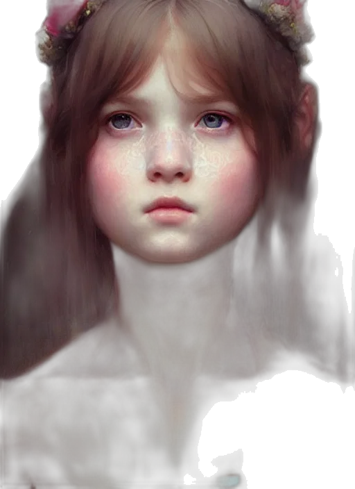 face, creature, robot, hair, photorealistic, fantasy art, oil painting, concept art transparent PNG cut-out