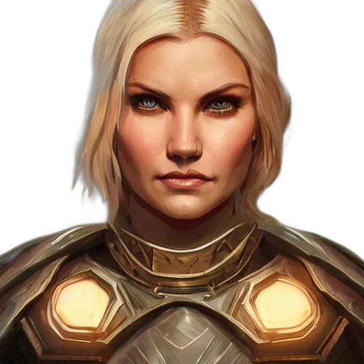 face, staff, fantasy art, concept art, comic book art, photorealistic, golden, earth tones transparent PNG cut-out