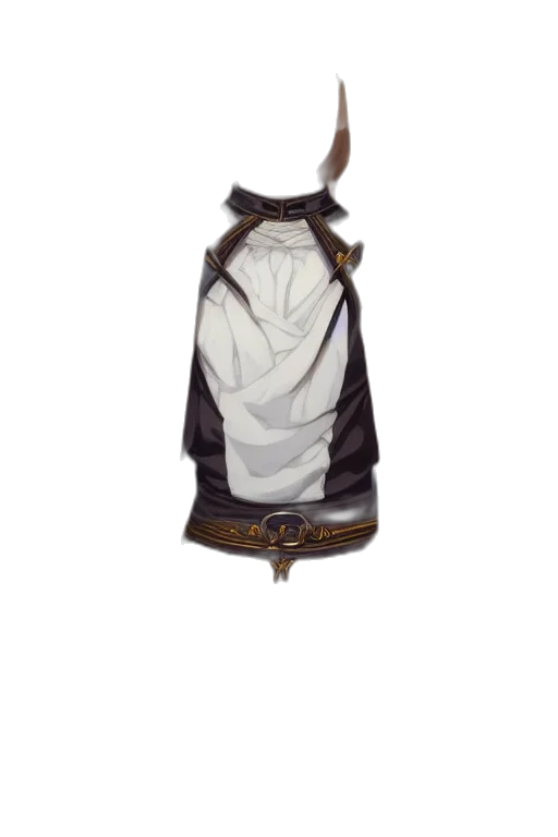 jacket, staff, dress, mask transparent PNG cut-out