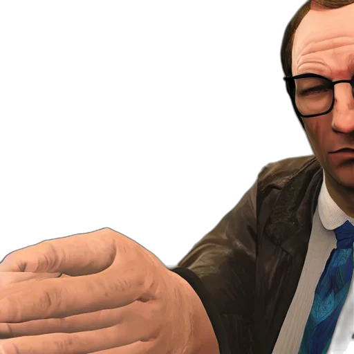 staff, jacket, face, weapon transparent PNG cut-out