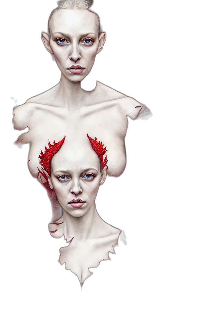 crown, mask, face, creature transparent PNG cut-out