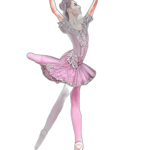 staff, concept art, photorealistic, 3d render, fantasy art, pastel, ballerina, princess transparent PNG cut-out