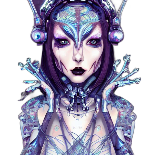 robot, fantasy art, cyberpunk, concept art, pixel art, blue, pastel, monochrome transparent PNG cut-out