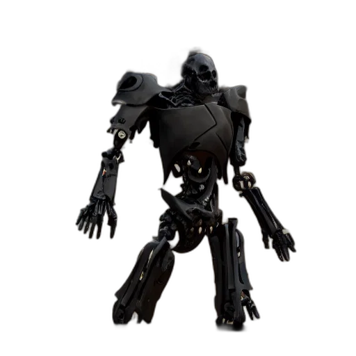 robot, creature, 3d render, concept art transparent PNG cut-out