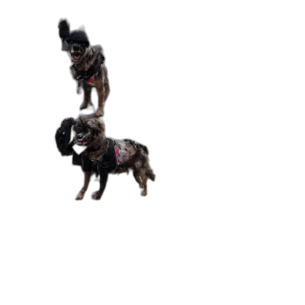 animal, creature, staff, robot transparent PNG cut-out