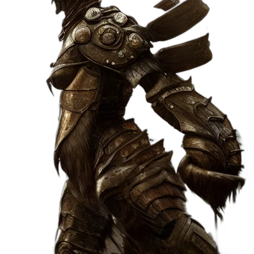 robot, creature, dragon, staff transparent PNG cut-out