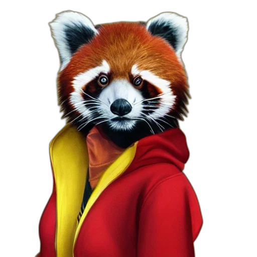 jacket, animal, staff, concept art transparent PNG cut-out
