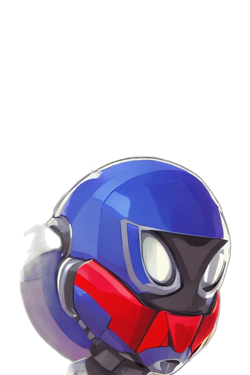 robot, mask, face, weapon transparent PNG cut-out