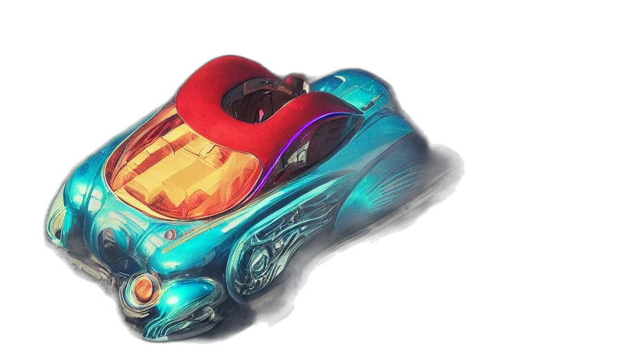 car, shoes, weapon, concept art transparent PNG cut-out