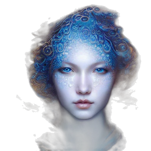 face, mask, crown, jewelry, fantasy art, photorealistic, concept art, oil painting transparent PNG cut-out