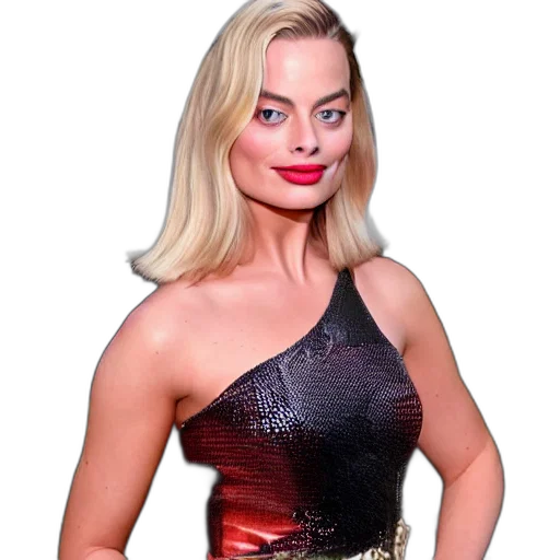 dress, staff, face, photorealistic transparent PNG cut-out