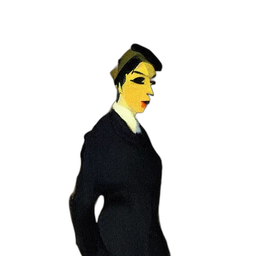 staff, dress, jacket, pixel art transparent PNG cut-out